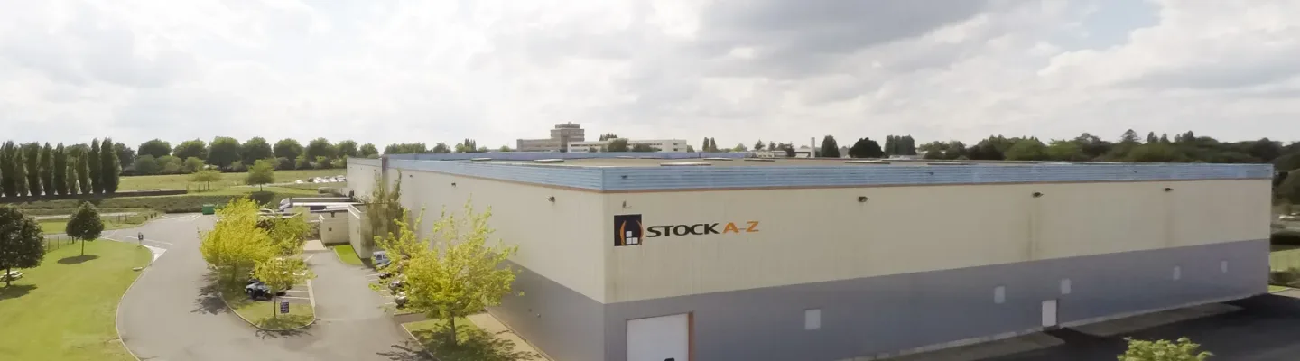 Vue aérienne de l'entreprise Stock AZ
